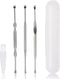 Geengle 3 Pcs Ear Pick Earwax Removal Kit, Ear Wax Remover Tool Set with Cleaning Brush and Storage Box