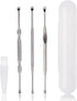 Geengle 3 Pcs Ear Pick Earwax Removal Kit, Ear Wax Remover Tool Set with Cleaning Brush and Storage Box