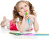 Eersida 6 Pieces Sensory Chew Pencil Toppers Set, Chewable Toys for Sensory Kids, Oral Motor Needs (Red, Blue, Green)