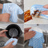 Usondeals Microfiber Cleaning Rag, Super Absorbent Reusable Scouring Towels for Kitchen and Bathroom (5 PCS, 11.8")