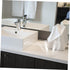 Set Round Mouthwash Basin with Cup and Spoon - Home & Salon Use