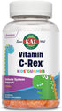 KAL Vitamin C-Rex Kids’ Gummies, Vitamin C Gummies for Kids, Healthy Immune, Bone, Muscle & Skin Support Vitamin C Gummy, Vegan, Gluten Free, 60 Day Money Back Guarantee, 30 Servings, 60 Gummies