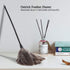 Feather Dusters, Mini Ostrich Feather Duster, Reusable Real Feather Duster for Home and Office