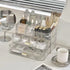 MIUOPUR Stackable Makeup Organizer Drawers - Bathroom Vanity Organizers for Desk and Dresser Countertops, Clear