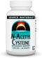 Source Naturals N-Acetyl Cysteine Antioxidant Support, 1000 mg Dietary Supplement for Respiratory Health, 60 Tablets