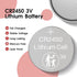 CR2450 3V Lithium Battery, 20 Pack, Coin Battery for Watches, Calculators, Car Remote, Key Fob