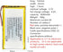 HXJNLDC 3.7V 8200mah 7565121 3.7-5V 2-Wire DC Rechargeable Lithium Polymer Replacement Battery for DIY Electronic
