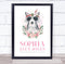 The Card Zoo New Baby Birth Details New-Born Nursery Christening Raccoon Keepsake Gift Print