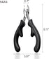 Toenail Clippers, Professional Thick & Ingrown Nail Clippers for Men & Seniors, Podiatrist Recommended Stainless Steel