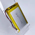 HXJNLDC 3.7V 4200mAh 805080 3.7-5V 2-Wire DC Rechargeable Lithium Polymer Battery, Suitable for DIY Electronic Products