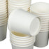 VERDANVERSE 100pcs 1.7Oz Small Disposable Mouthwash Cups White Paper Rinse Cups for Bathroom and Beverage Sampling