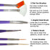 Nail Art Brushes 20pc Kit Set with Roll-Up Pouch, Dotting Pens, Marbling Detailing, Best for Nail Art and Facial