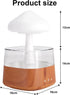 Cloud Rain Humidifier Diffuser - Essential Oil Diffuser with Water Drip, 7 Colors Night Light for Bedroom, Office