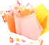 100 Sheets 20 * 14 Inches Boho Tissue Paper, Retro Orange Yellow Pink Color for Gift Wrapping and Crafts
