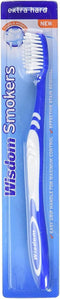 Wisdom Smokers Toothbrush, Extra Hard, Color May Vary
