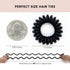 Kitsch Spiral Hair Ties for Women - Creaseless and Dent-free Coil Hair Ties, Made of Flexible and Durable Plastic