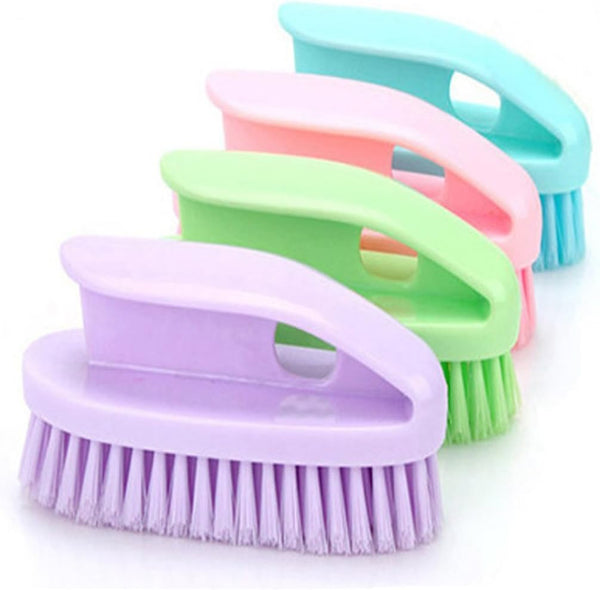 4Pcs Household Plastic Scrub Brushes for Cleaning Clothes and Shoes Laundry Tool