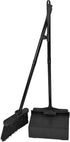 Set 36" 2-Piece Commercial Carlisle FoodService Products Duo-Pan Lobby Broom and Dustpan Upright Broom with Handle