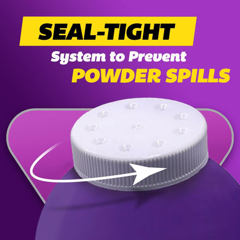 SILKA Odor Fighting Foot Powder & Shoe Deodorizer, 6 Oz, with Corn Starch Powder and Cooling Beads