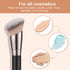 TEOYALL Angled Foundation Contour Brush, Synthetic Kabuki Brush for Liquid, Cream, Powder Cosmetic (170S)