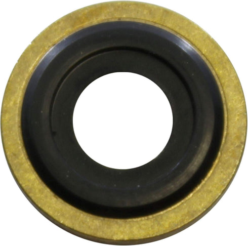 Oxygen Cylinder Wrench with Bungee & 2 Brass Yoke Washer Seals for O-Ring Replacement on O2 Regulators