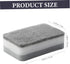 Housoutil 10pcs Sponge Scouring Pad, Kitchen Scrub Sponges for Washing Dishes, Pan Cleaner Brush