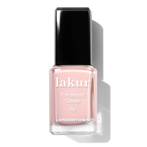 LONDONTOWN lakur Nail Polish - Chip-Resistant, Non-Toxic, Hydrates & Conditions Nails | Glossy Peachy Pink, Peach Pop,