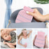 320ml Mini Hot Water Bottle with Knitted Cover - Small Leak Proof Hot Water Bag for Pain Relief, Best Gifts for Women,
