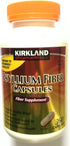 Fiber Capsules Kirkland Therapy, 360 Capsules - Fiber Supplement for Regularity, Compare to Metamucil