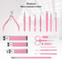 Professional Manicure Set, Nail Clippers Kit for Women, 18Pcs Stainless Steel Grooming