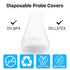 96 Counts Ear Thermometer Probe Covers, Disposable Caps for Femometer Family 1015