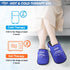 Foot Ice Pack Slippers Hilph for Plantar Fasciitis 2 Packs, Reusable Hot Cold Gel Ice Slipper for Foot and Broken Toes