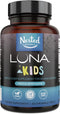 LUNA Kids Sleep Aid Tablets, 60 Chewable Pills, Naturally Sourced Ingredients, Gentle Herbal Supplement for Children 4+