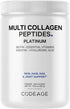 Codeage Multi Collagen for Women & Men, Biotin 10000mcg, Protein Powder with Vitamin C, D3, 11.5oz