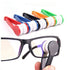 12 pcs Mini Sunglasses Microfiber Spectacles Cleaner Brush, Random Color