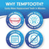 Temptooth #1 Seller, Trusted Patented Temporary Tooth Replacement Product