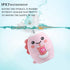 Kids Electric Toothbrushes, U Shaped Ultrasonic Rechargeable Toothbrush with Smart Timer, 6 Modes, IPX7 Waterproof, Pink