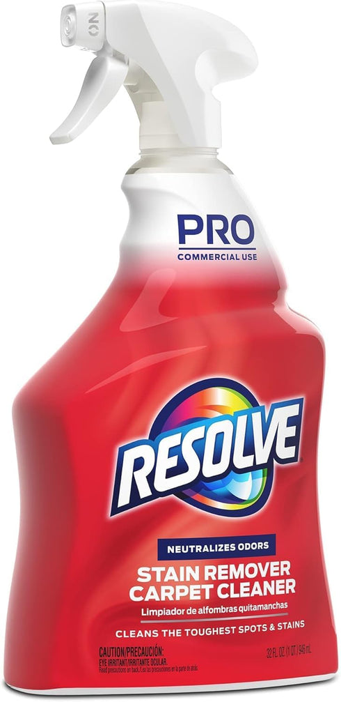 Resolve Professional Strength Spot and Stain Carpet Cleaner, 32 Fl Oz (Pack of 1)