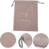 Travel Makeup Kit Storage Bag for Hair Dryer, Universal Canvas Drawstring Bag