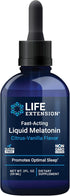 Life Extension Fast-Acting Liquid Melatonin, Sleep & Cellular Health Support, 2 fl. oz. (59 Servings)