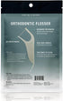 Orthodontic Flossers for Braces, Mint Flavor, 60 Count/Bag, Gray, 1 Pack