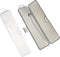 Qulkws Toothbrush Case, 2 Pack Portable Clear Toothbrush and Toothpaste Storage Container, Transparent