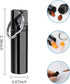 Small Pocket Pill Box Keychain, Aluminium Alloy Mini Pill Organizer Container for Purse, Waterproof Metal Holder for
