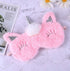 2 Pack Cute Animal Sleep Mask for Girls, Soft Plush Unicorn Blindfold Eye Cover for Travel & Sleeping