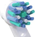 Replacement Brush Heads for Oral B- Pack of 20 Cross Generic Electric Toothbrush Heads for Oralb Braun- Crossact Toothbrushes Compatible with Most Oral-B Bases- Quality Action Bristles