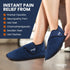 NEWGO Foot Ice Pack Slippers, 2 Pack Reusable Gel Cold Pack Slippers for Plantar Fasciitis, Achilles Tendonitis Relief