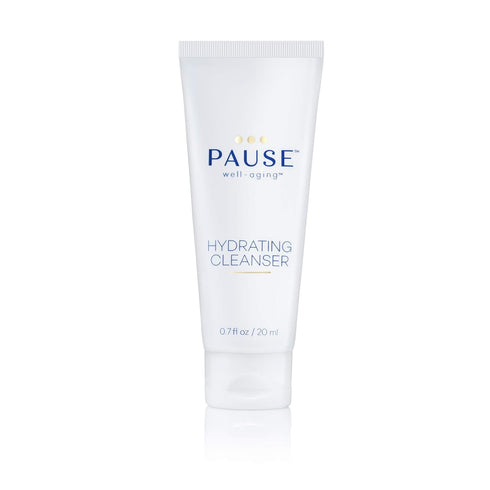 Pause Well-Aging Discovery Kit 0.7oz Hydrating Cleanser, 1oz 4-in-1 Micellar Cleansing Treatment, 2 x 0.17oz Collagen Boosting Mois Unisex 4 Pc