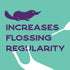Platypus Orthodontic Flossers for Braces, Non-Damaging Ortho Picks for Adults & Kids, 40 Count Pack