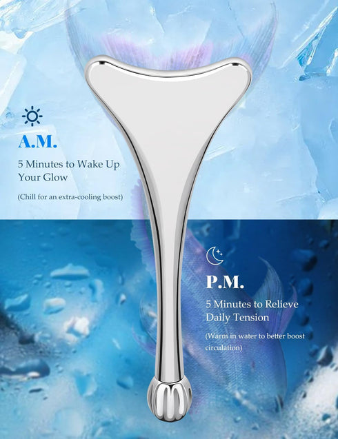 Set, ideayard Eyes Gua Sha Tool & Facial Reflexology Tools Gua Sha Facial Massager Tool for Face Sculpting, Reduce