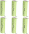 Kastar 6-Pack 1.2V 2200mAh Ni-MH Battery, Compatible with Braun 7540 7570 7630 7680 7690 7765 7785 7795 Micron